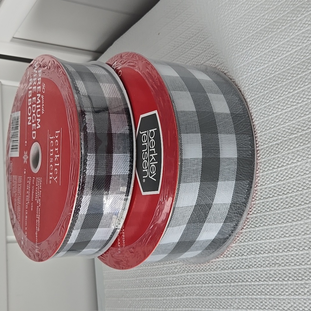 Ribbon Spools Buffalo Check (2) - Picture 3 of 7